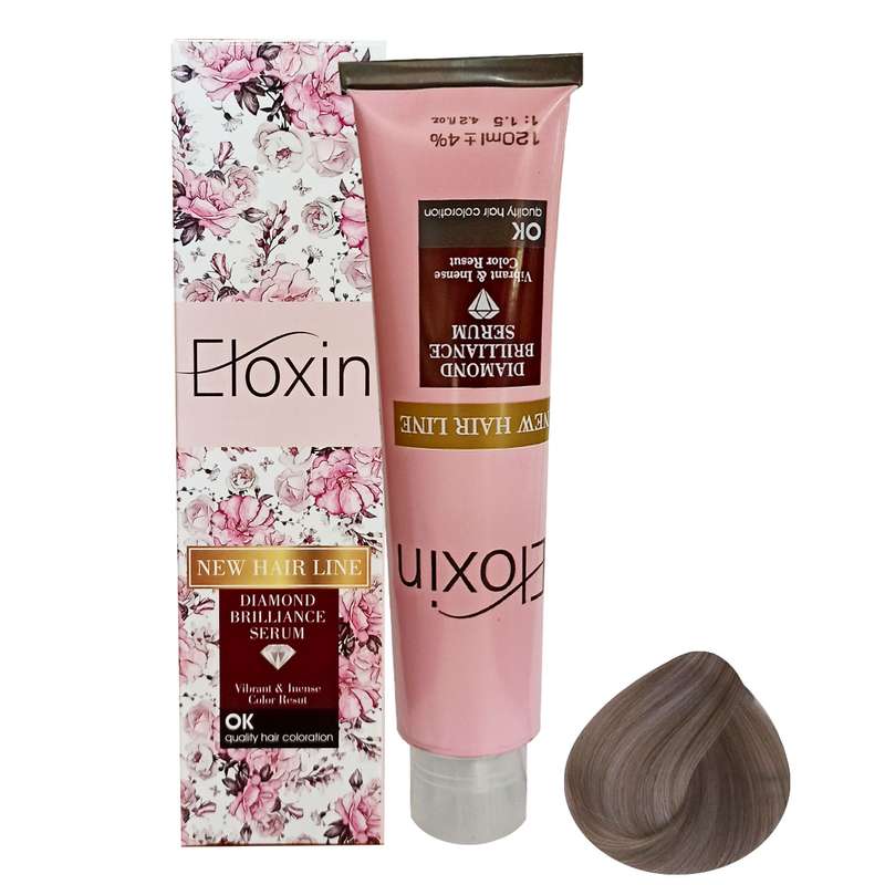 رنگ مو الوکسین سری بژ شماره 11.2 حجم 120 میلی لیتر رنگ بلوند پلاتینه صدفی روشن