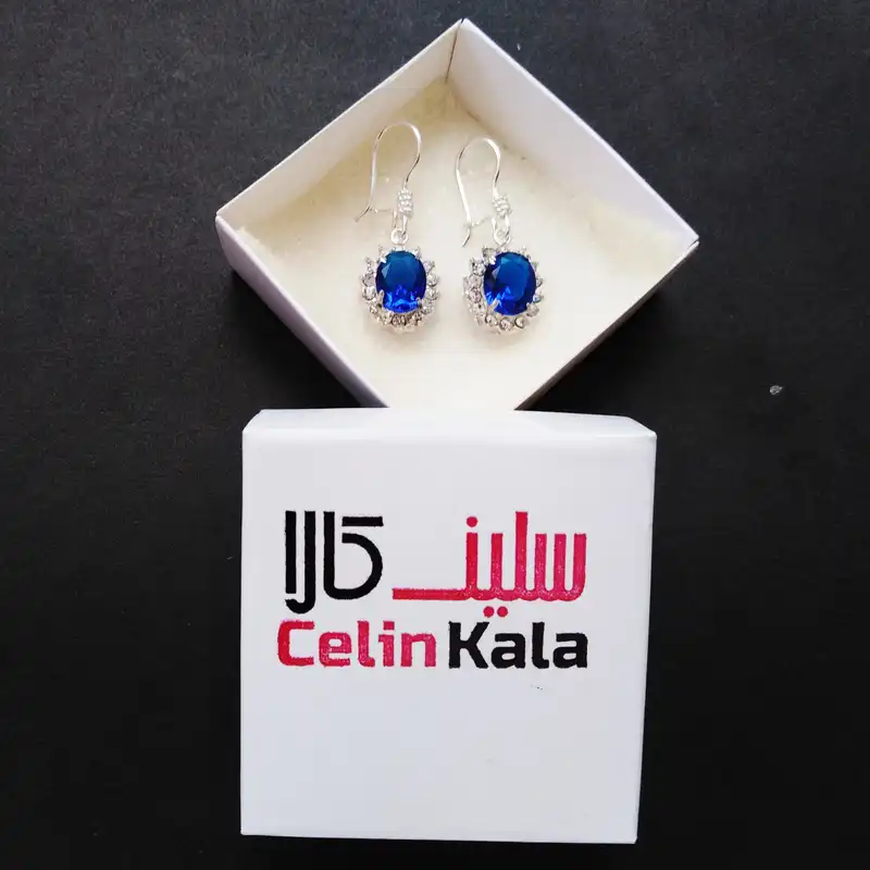 گوشواره نقره زنانه سلین کالا مدل Ce-yaghab5