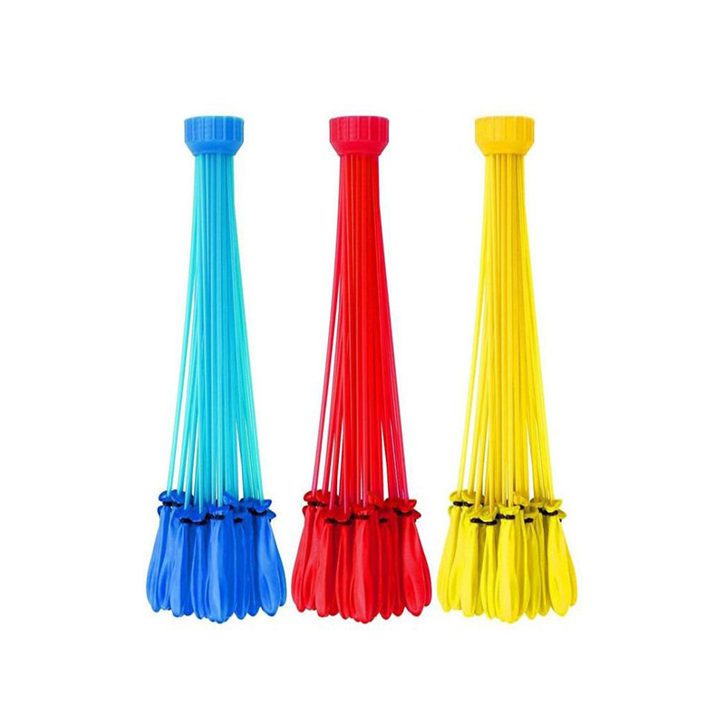 بادکنک آبی مدل happy baby balloons مجموعه 111 عددی