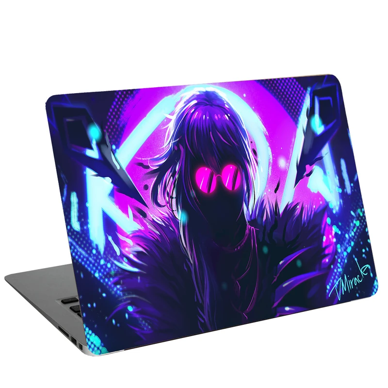 استیکر لپ تاپ طرح Evelynn League Of Legends کد C-73 مناسب برای لپ تاپ 15.6 اینچ