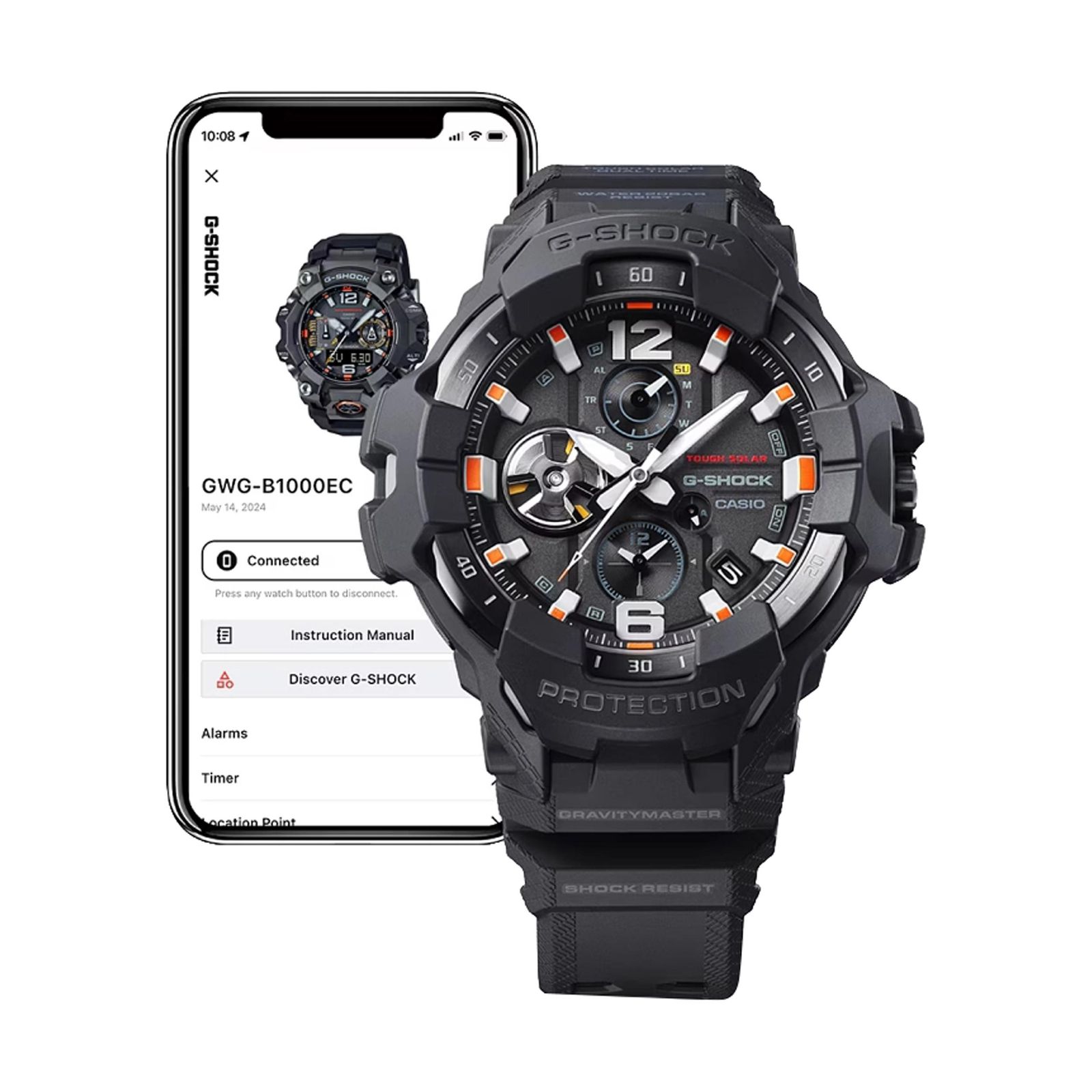 ساعت مچی عقربه‌ای کوارتز مردانه کاسیو مدل GR-B300EC-1ADR -  - 3