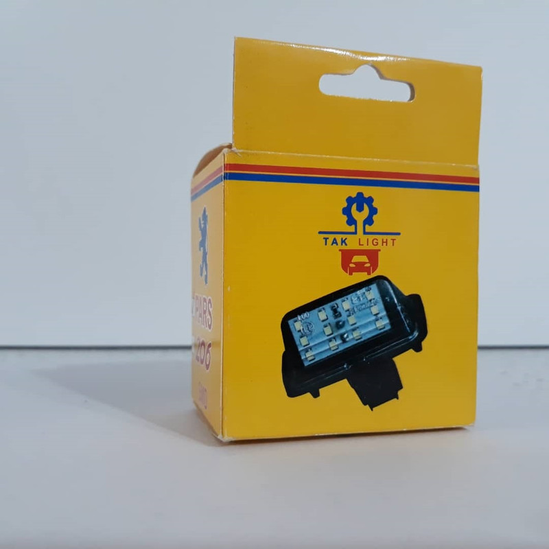 چراغ پلاک خودرو تک لایت مدل AM 5964 P مناسب برای پژو 206 بسته 2 عددی