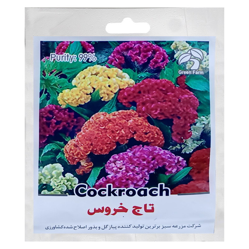 بذر گلهای بهار گرین فارم کد 002 بسته 6 عددی