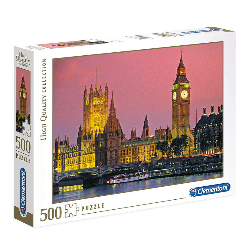 پازل 500 تکه کلمنتونی مدل London کد 30378