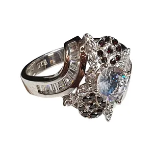 انگشتر نقره زنانه کد 5656