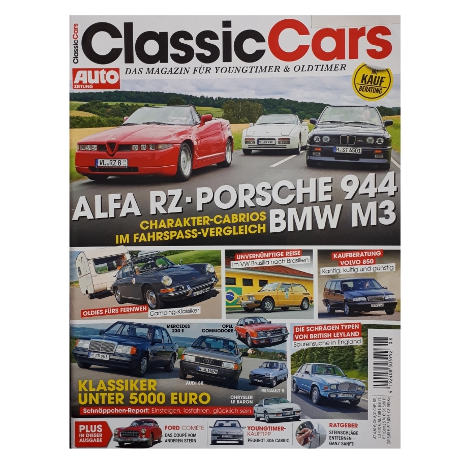 مجله Classic Cars آگوست 2019