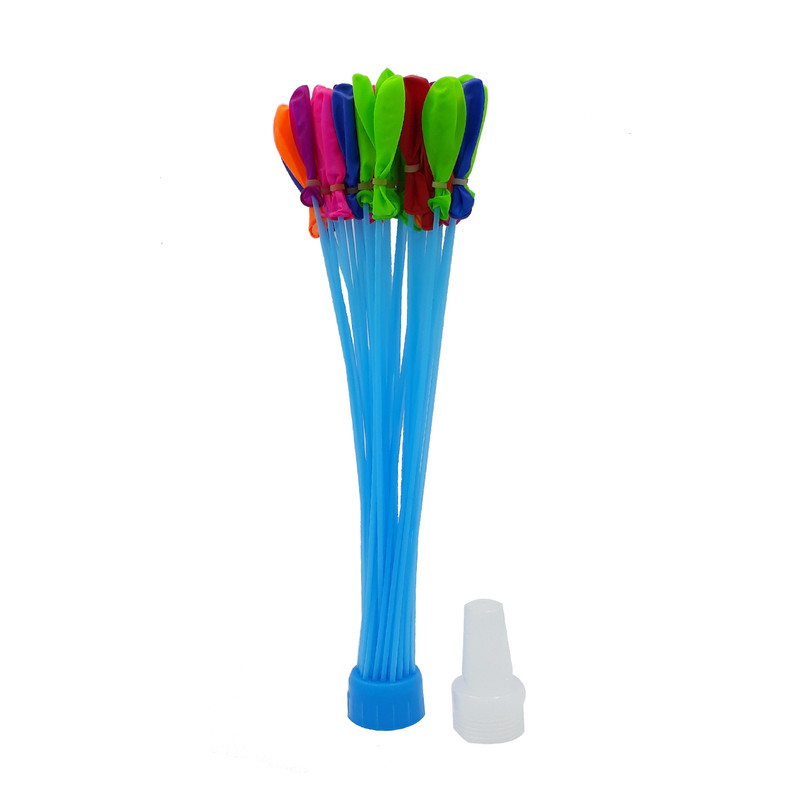 بادکنک آبی مدل happu baby balloons کد mk468 بسته 37 عددی