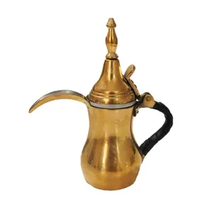 قهوه جوش برنجی مدل عربی بغدادی کد AG132307 