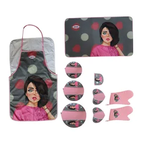 سرویس آشپزخانه 10 پارچه  مدل دخترک 
