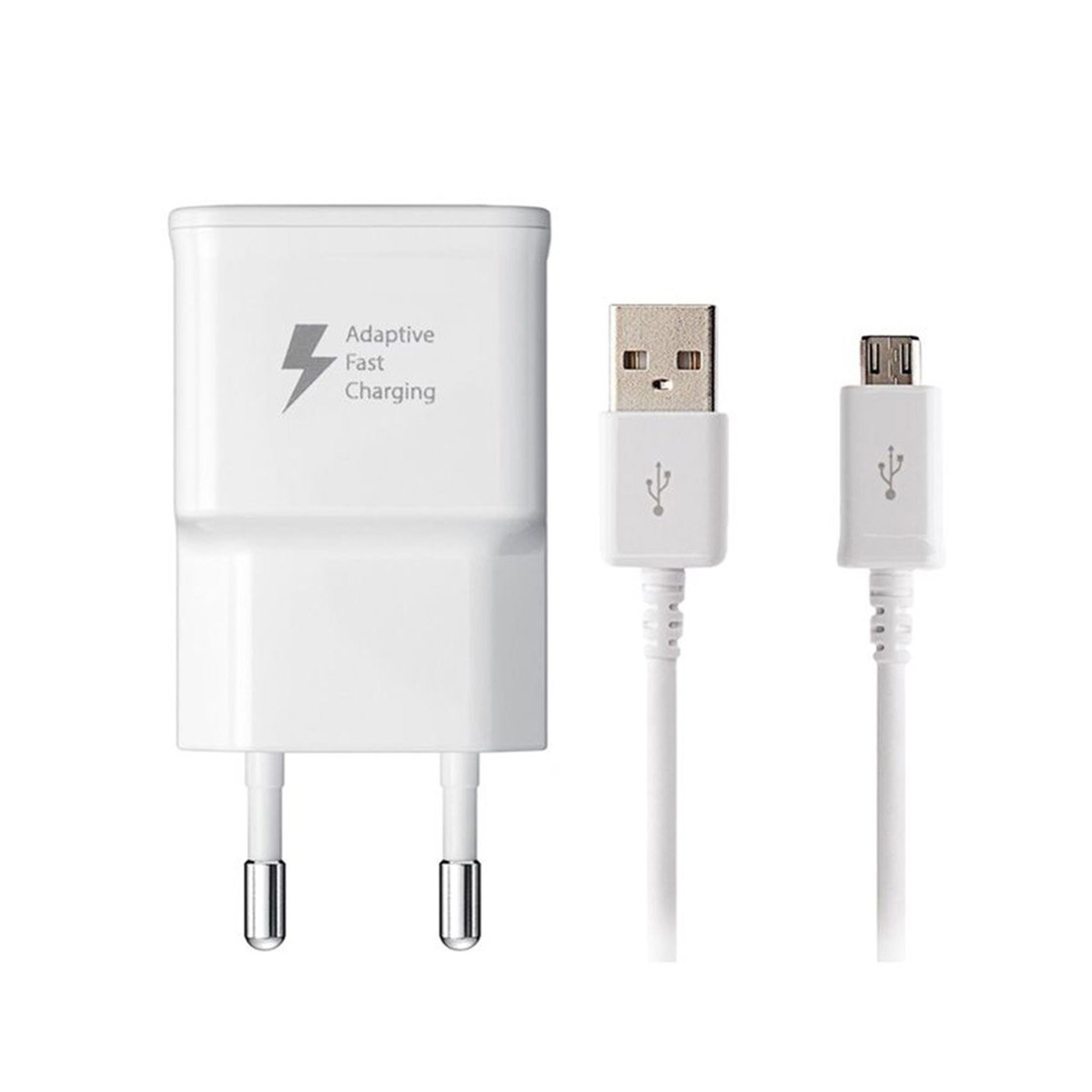 شارژر دیواری  مدل AS806 به همراه کابل تبدیل microUSB                     غیر اصل