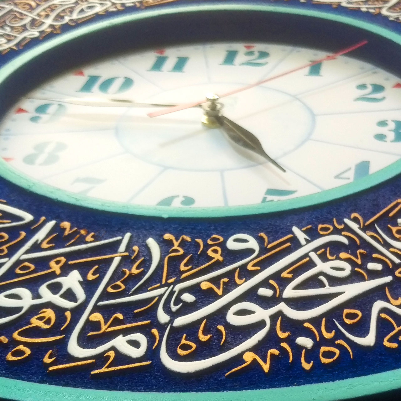 ساعت دیواری لوح هنر طرح وان یکاد کد 166