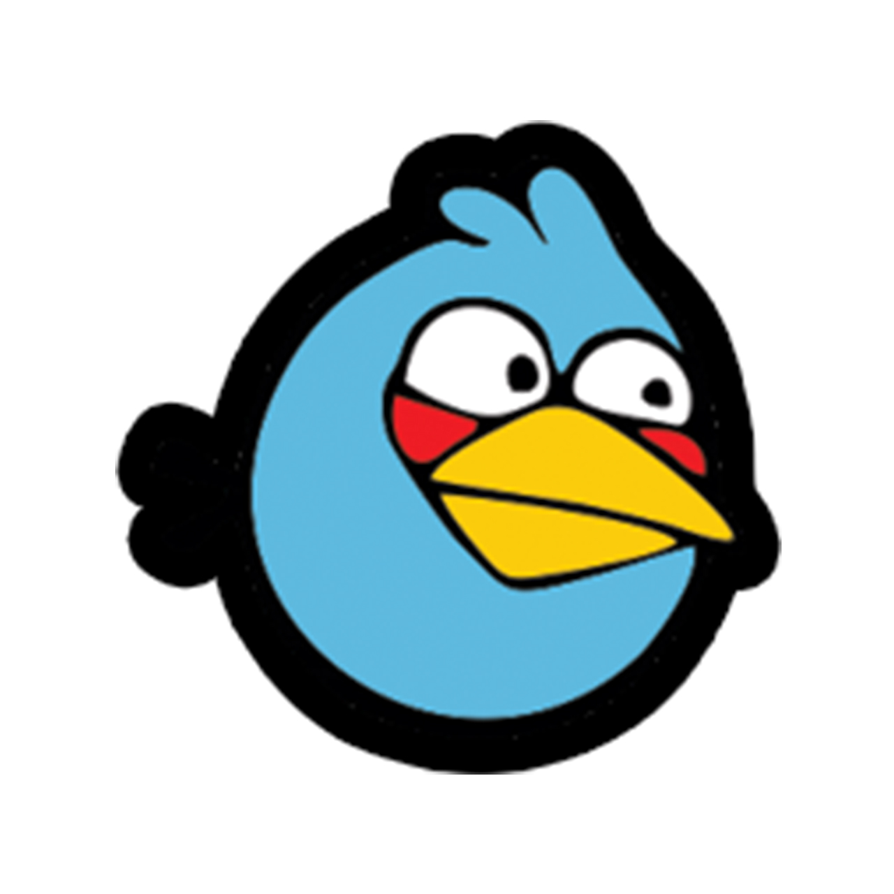 استیکر لپ تاپ طرح angry birds کد 1818