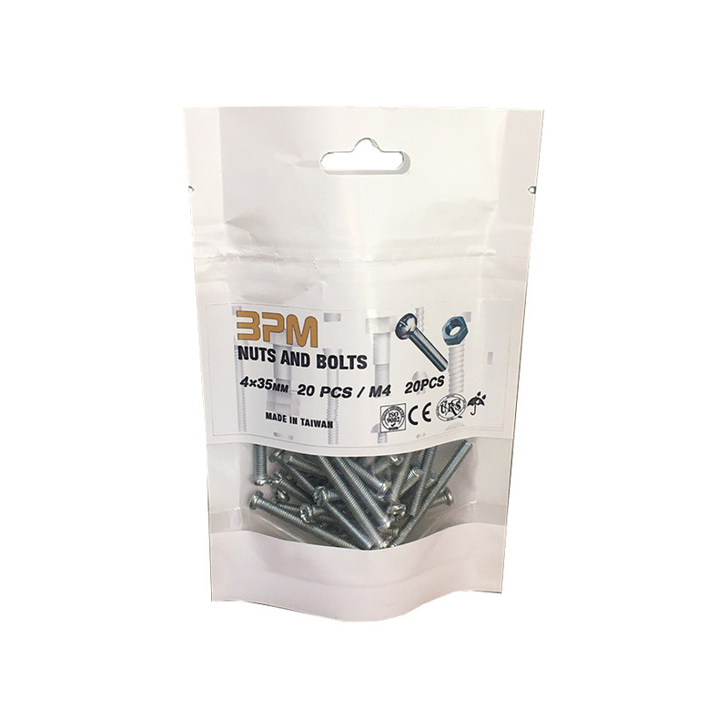 پیچ و مهره مدل BPM4-35 مجموعه 40 عددی