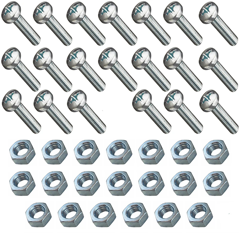 پیچ و مهره مدل BPM5-50 مجموعه 40 عددی