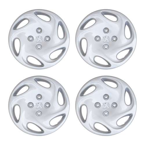 قالپاق چرخ مدل 654 سایز 14 اینچ مناسب برای پژو 206 SD بسته 4 عددی