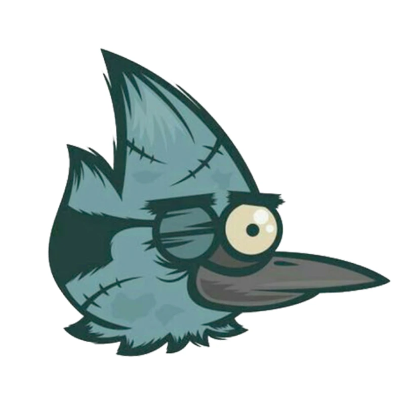 استیکر لپ تاپ طرح angry birds کد 1837