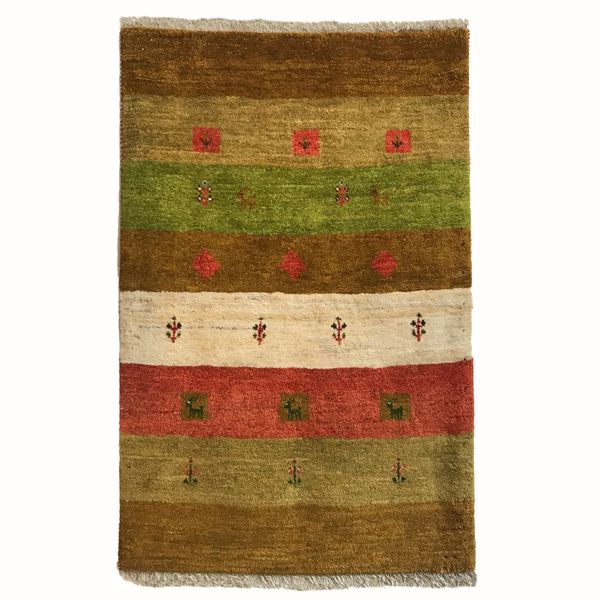 گبه دستبافت یک و نیم متری کد2287