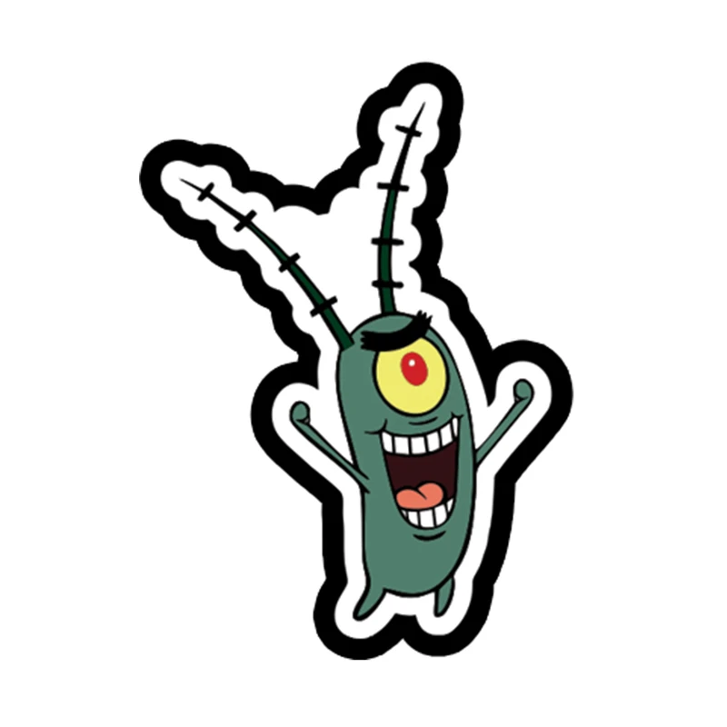 استیکر لپ تاپ طرح پلانکتون کد 1875