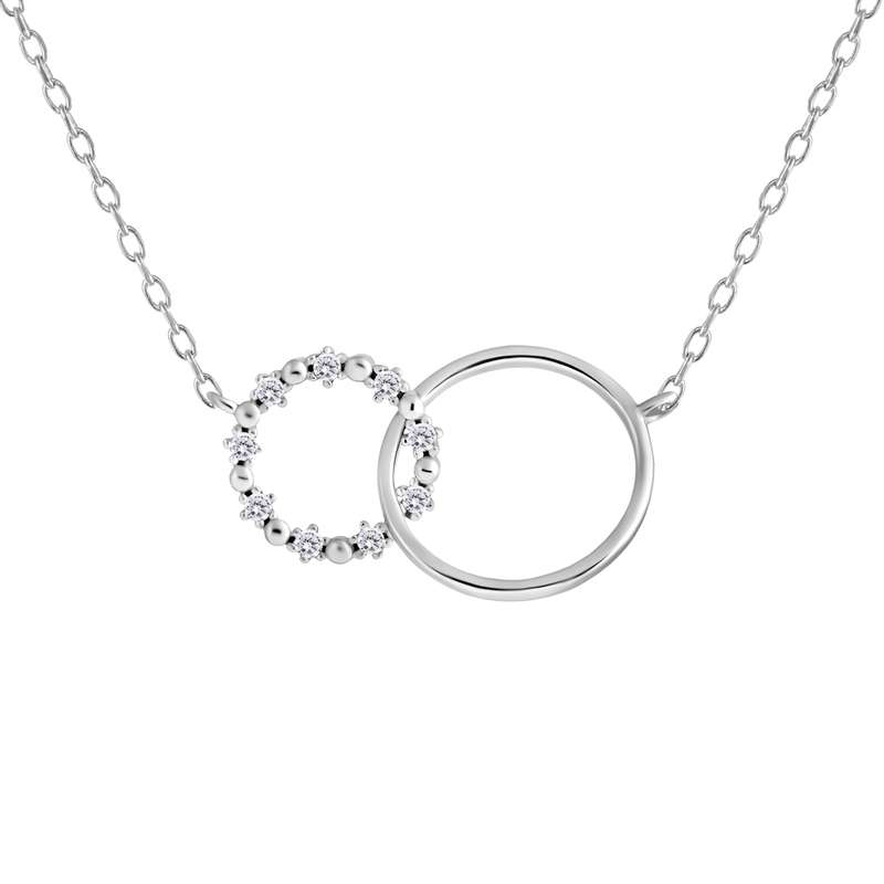 گردنبند نقره اقلیمه کد GN292