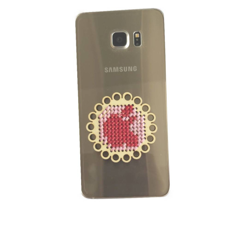 استیکر تزئینی موبایل طرح اپل کد A1