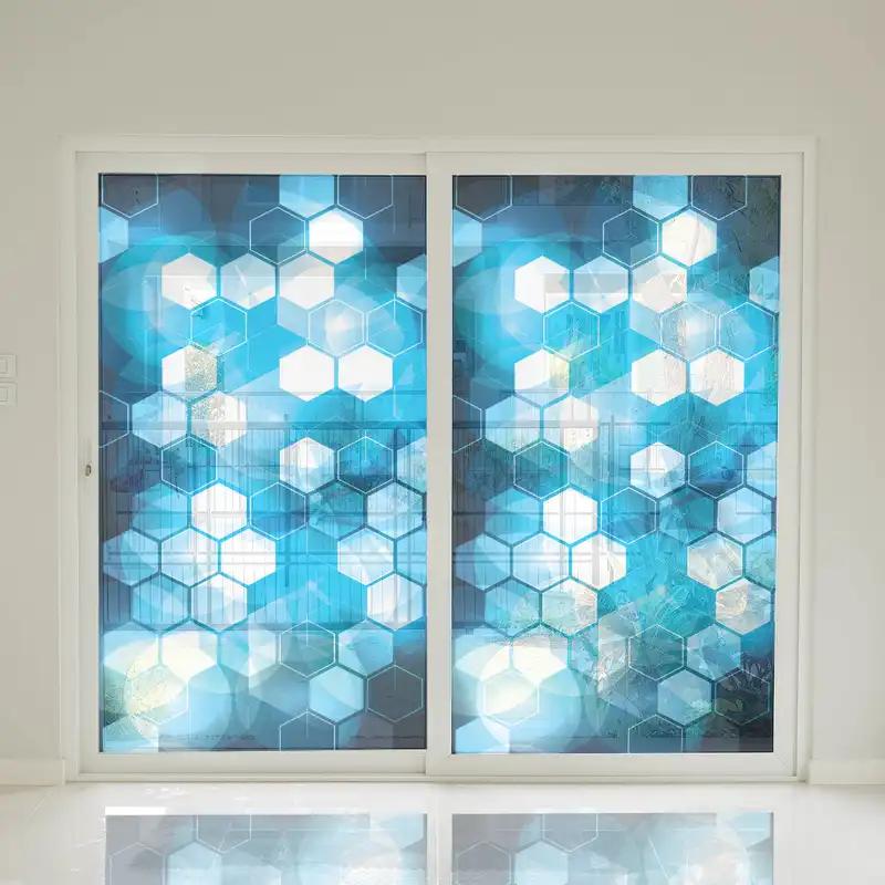 استیکر شیشه مدل Cold