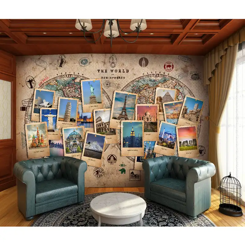 پوستر دیواری طرح دیدنی های دنیا کد pb196