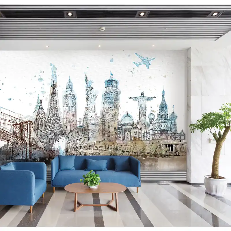 پوستر دیواری طرح دیدنی های دنیا کد pb198