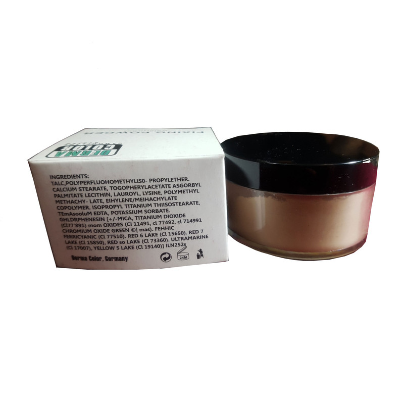 پودر تثبیت کننده آرایش درماکالر مدل 03