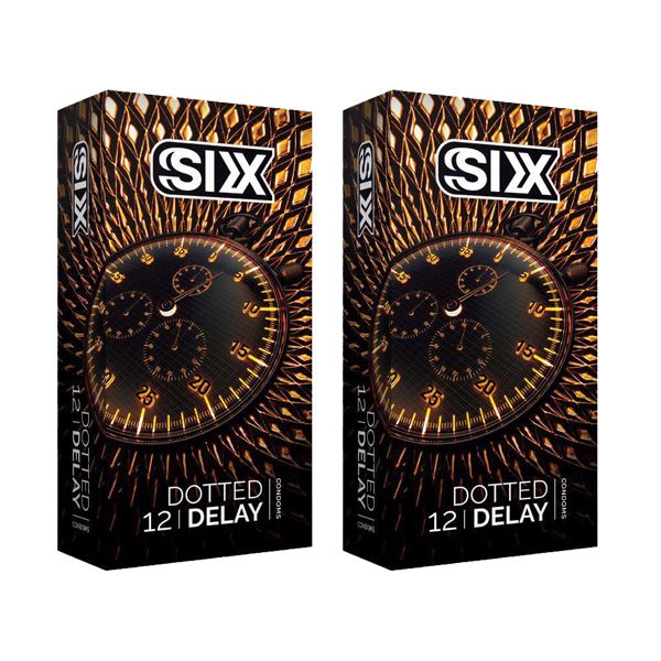 کاندوم سیکس مدل Dotted Delay مجموعه 2 عددی -  - 1