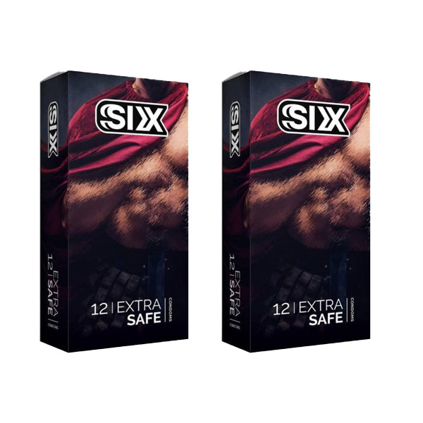 کاندوم سیکس مدل Max Safety مجموعه 2 عددی