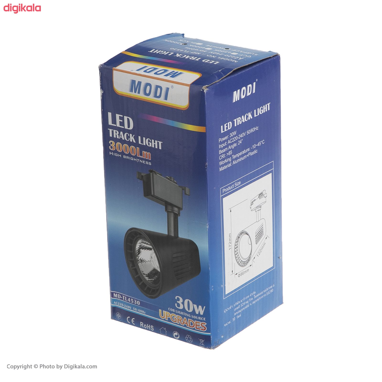 چراغ ریلی 30 وات مودی مدل MD-TL4530 main 1 6