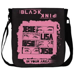   کیف دوشی دخترانه طرح black pink کد 1051 