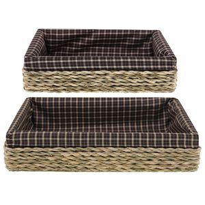 نقد و بررسی سبد نان و سبزی کد 500 مجموعه 2 عددی توسط خریداران