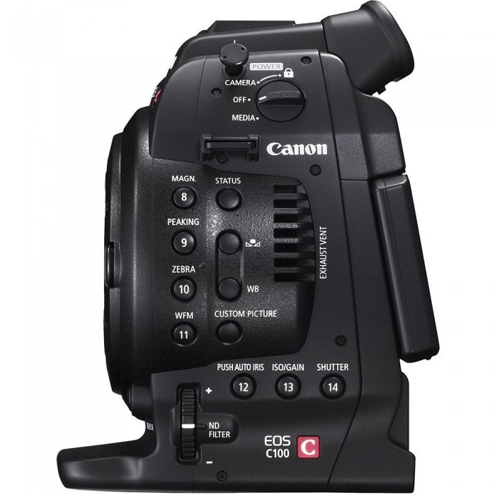 قیمت و خرید دوربین فیلمبرداری کانن مدل EOS C100 markII قیمت و خرید دوربین فیلمبرداری کانن مدل EOS C100 markII