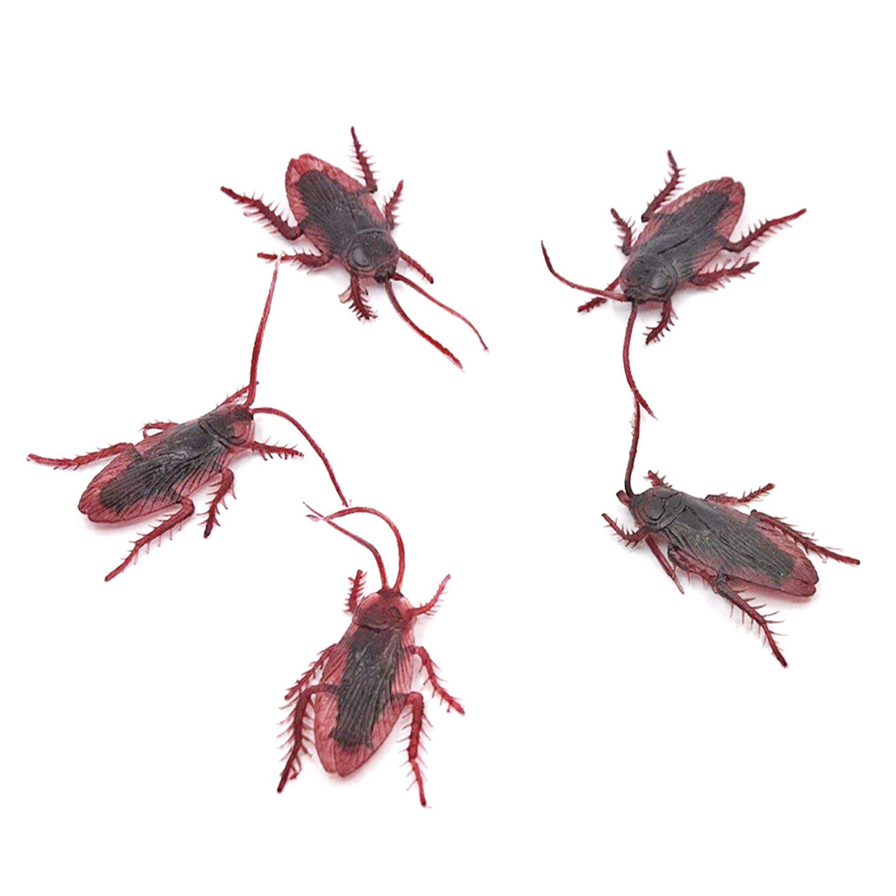 ابزار شوخی دنیای سرگرمی های کمیاب طرح سوسک مصنوعی مدل DSK1770 مجموعه 5 عددی