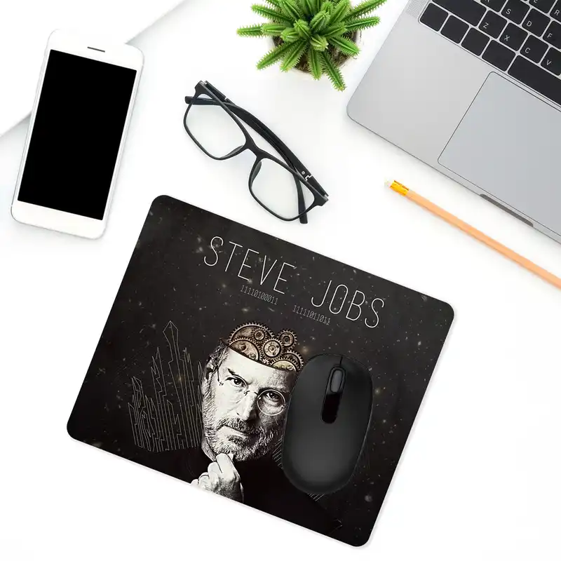 ماوس پد طرح استیو جابز مدل MP2304