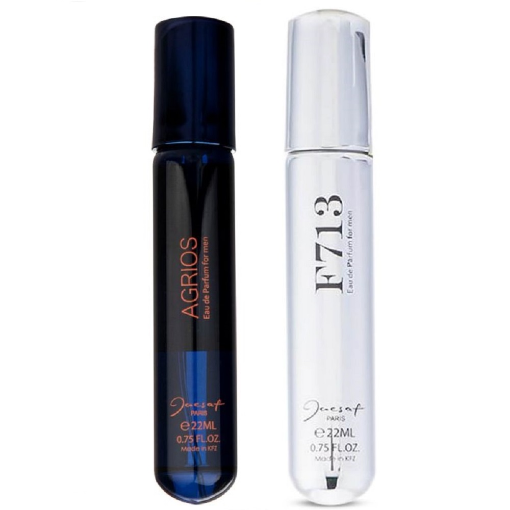 عطر جیبی مردانه ژک ساف مدل J 08 حجم 22 میلی لیتر بسته 2 عددی