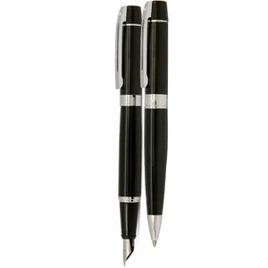 Sheaffer 300 Ballpoint Pen and Fountain Pen Set - With Silver Clip