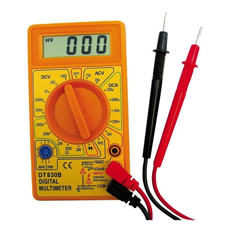 مولتی متر دیجیتال مدل DT830D کدY993