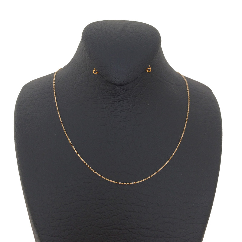 زنجیر طلا 18 عیار زنانه الماسین آذر کد Z01