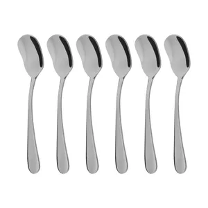 قاشق بستنی خوری پاشا مدل جنوا بسته 6 عددی