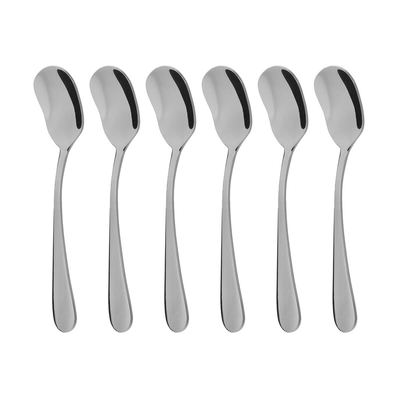 قاشق بستنی خوری پاشا مدل جنوا بسته 6 عددی