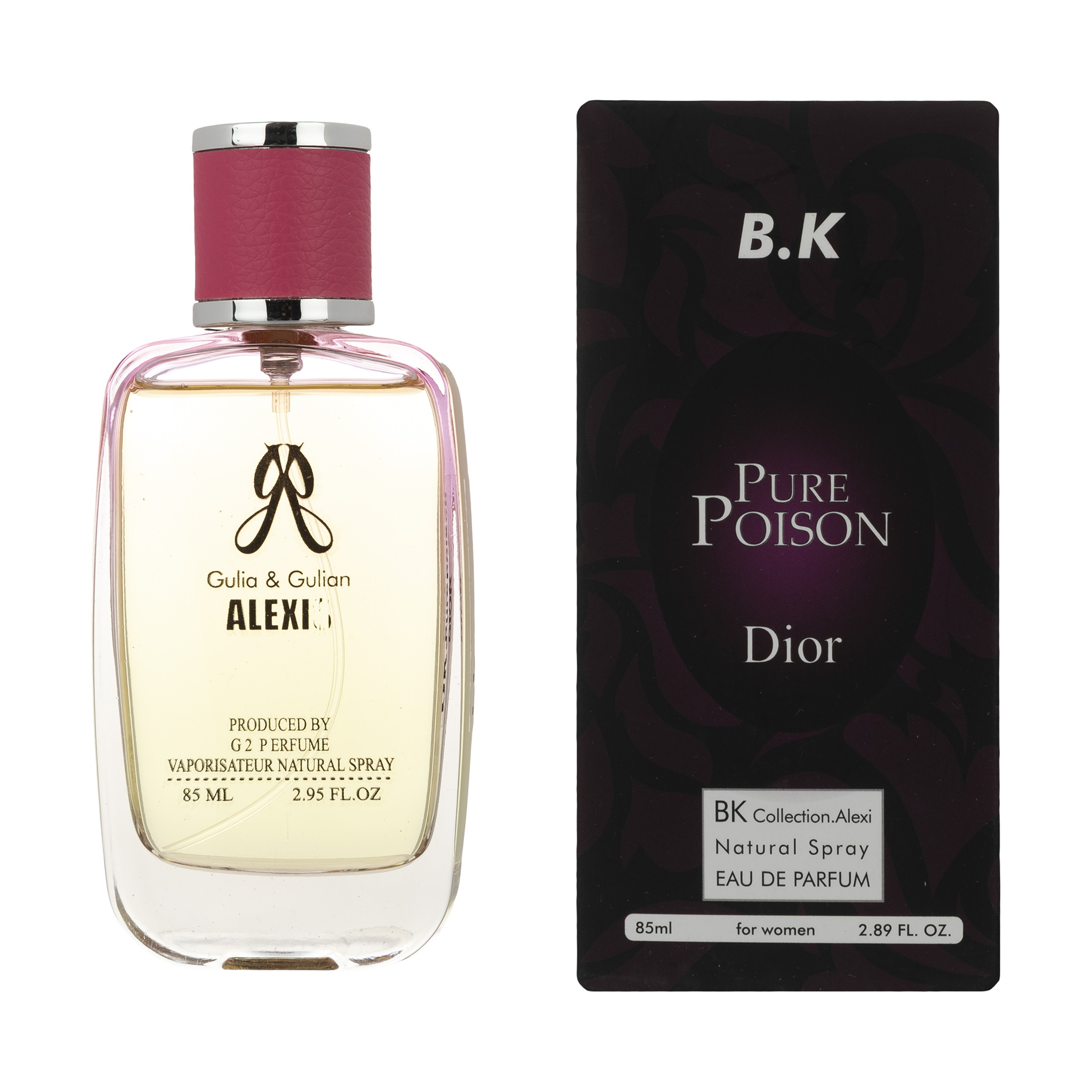  ادوپرفیوم زنانه بی کی مدل Pure Poison حجم ۸۵ میلی لیتر