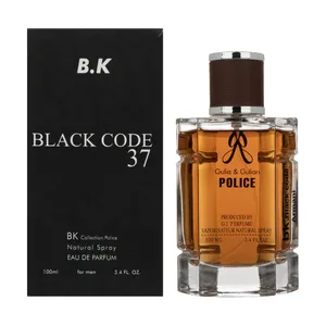 ادو پرفیوم مردانه بی کی مدل Black  Code 37 حجم ۱۰۰ میلی لیتر