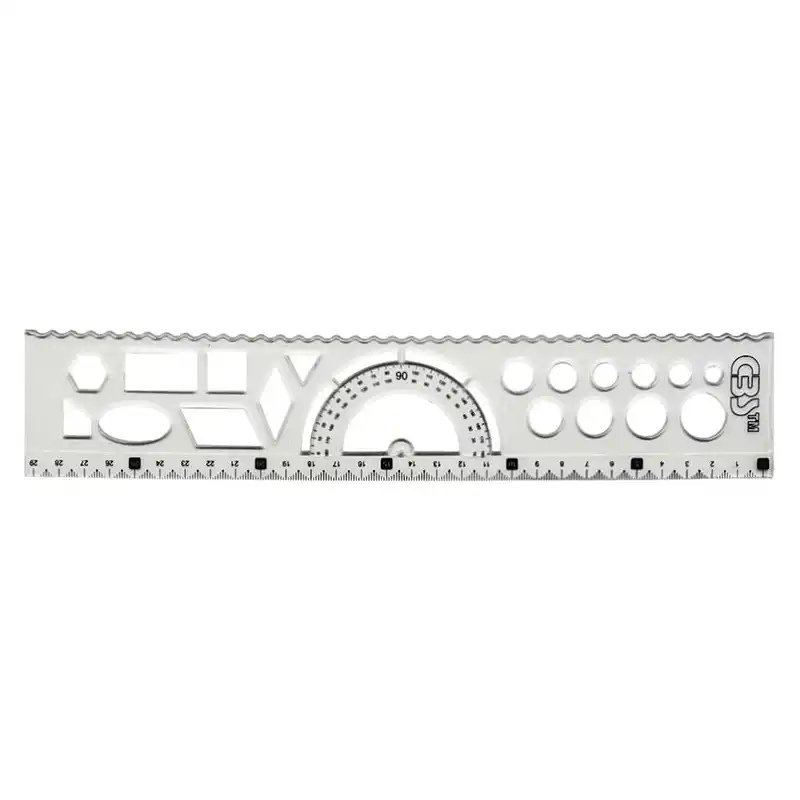 خط کش 30 سانتی متری سی بی اس مدل jm 131