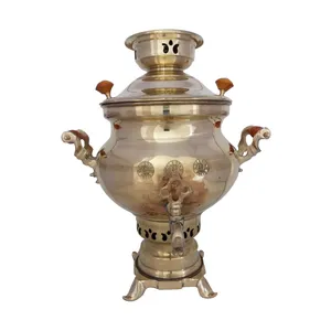 سماور زغالی  گلستان مدل norsha-z404 ظرفیت 6 لیتر