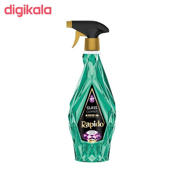 شیشه پاک کن راپیدو مدل Luxury حجم 500 میلی لیتر main 1 1