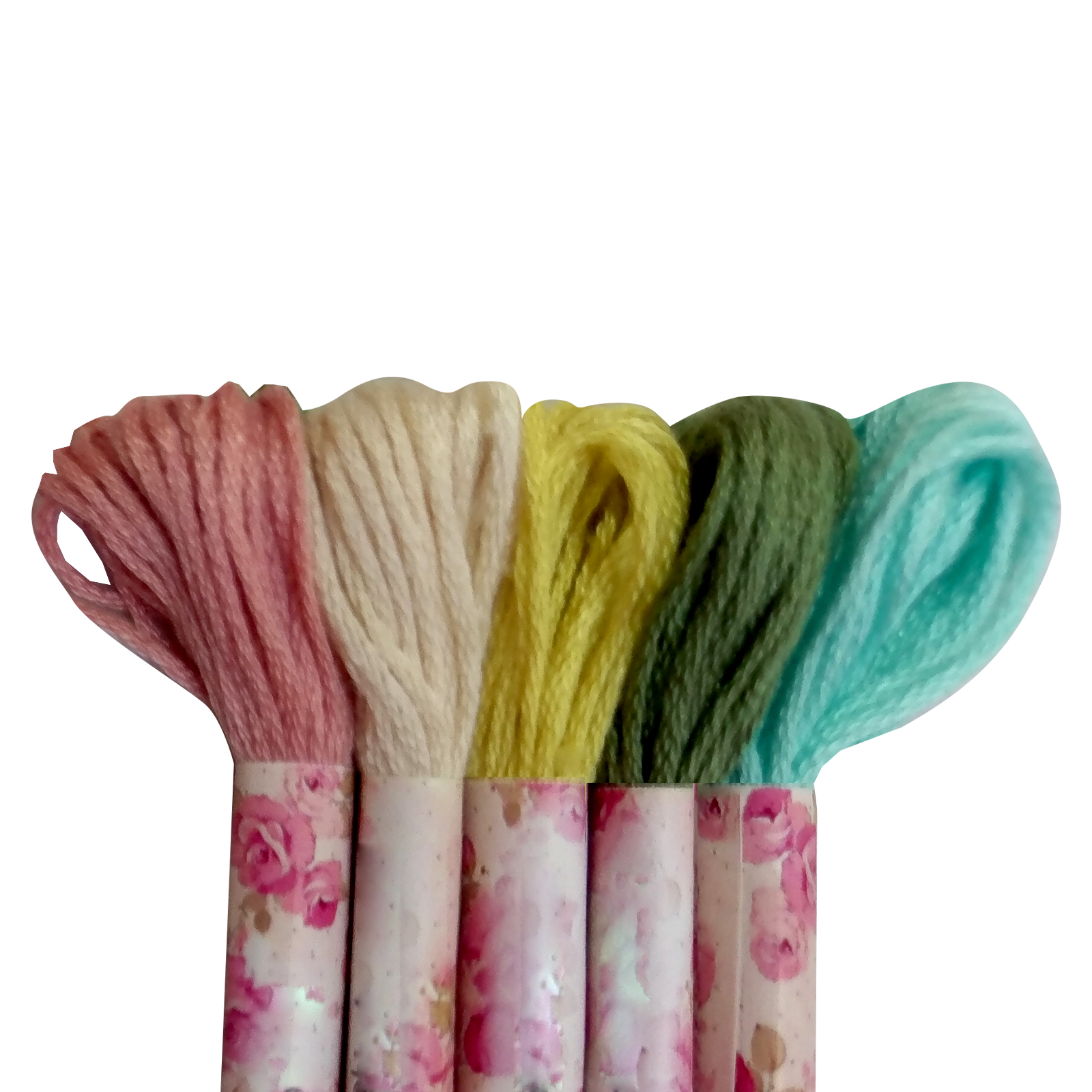 بسته گلدوزی طرح flower 9 مجموعه 11عددی