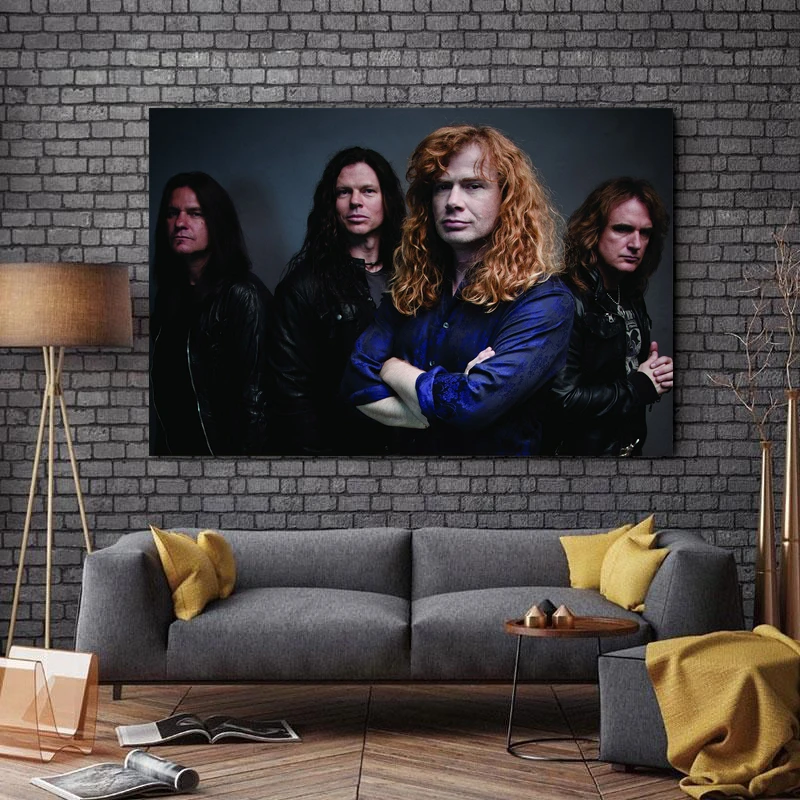 تابلو شاسی طرح بزرگان موسیقی جهان مدل Megadeath کد A71