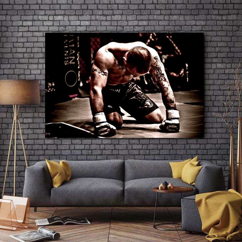 تابلو شاسی طرح ورزش های رزمی مدل UFC کد A78